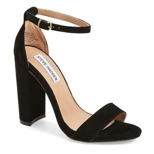 Steve Madden Carrson Black Suede Women’s 7.5